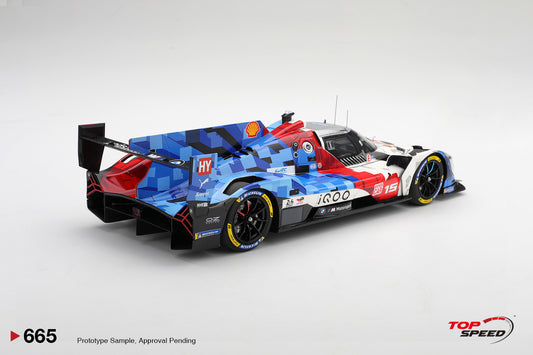 Topspeed BMW M Hybrid V8 #15 BMW M Team WRT 2025 IMSA Le Mans 24 Hrs 1:18