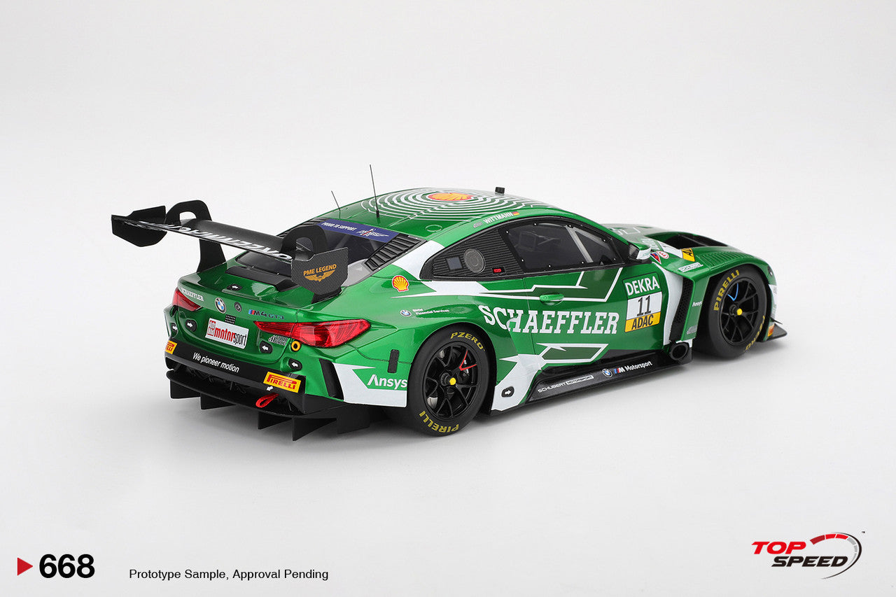 Topspeed BMW M4 GT3 #11 Schubert Motorsport 2025 DTM Zandvoort Green 1:18