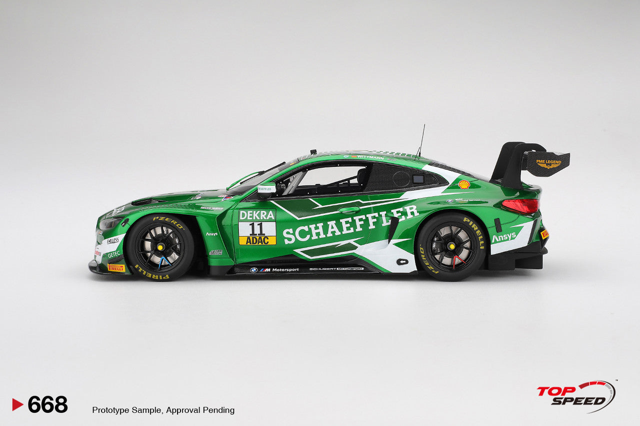 Topspeed BMW M4 GT3 #11 Schubert Motorsport 2025 DTM Zandvoort Green 1:18
