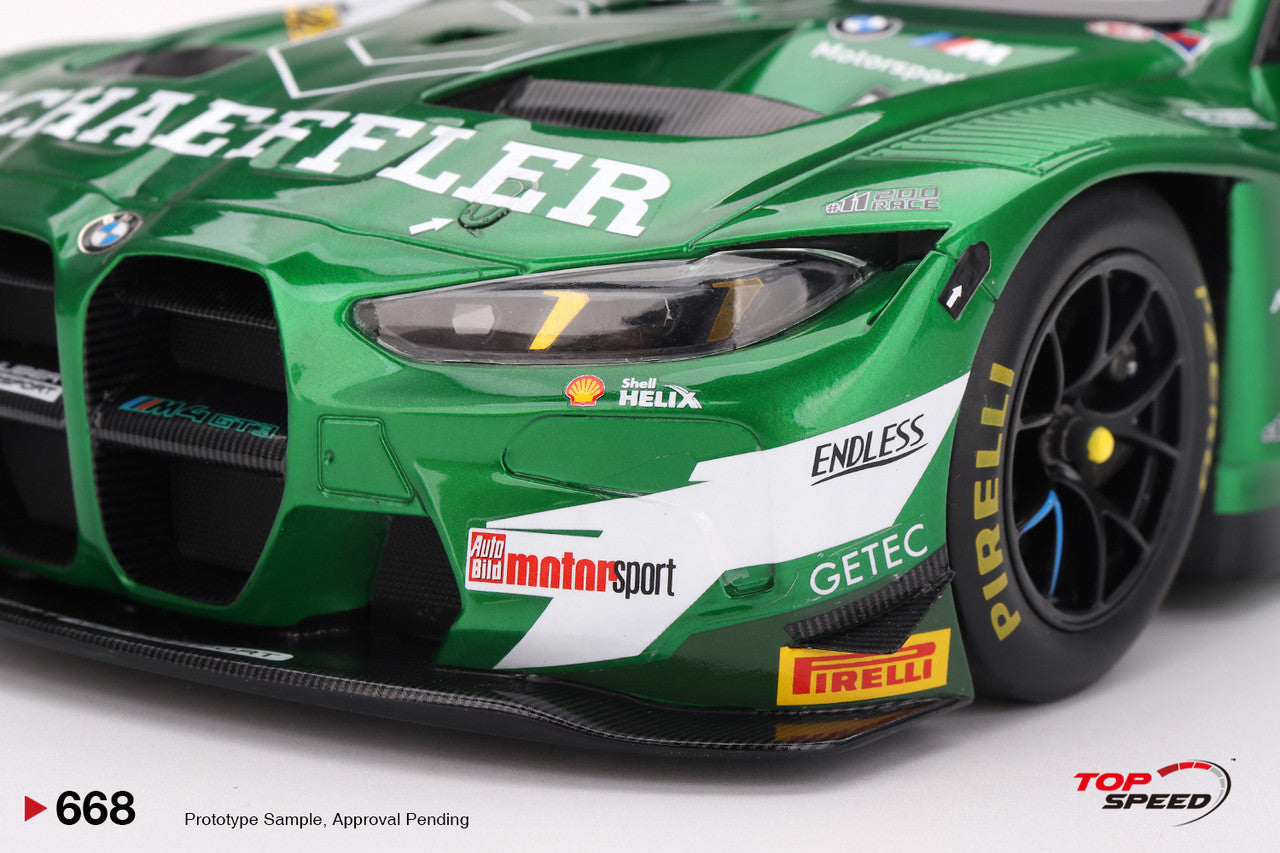 Topspeed BMW M4 GT3 #11 Schubert Motorsport 2025 DTM Zandvoort Green 1:18