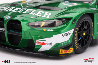 Topspeed BMW M4 GT3 #11 Schubert Motorsport 2025 DTM Zandvoort Green 1:18