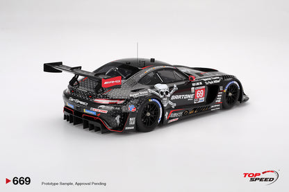 Topspeed Mercedes AMG GT3 EVO #69 GetSpeed 2025 Daytona 24Hrs 1:18