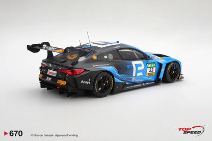 Topspeed BMW M4 GT3 #33 Schubert Motorsport 2025 DTM Zandvoort WINNER 1:18