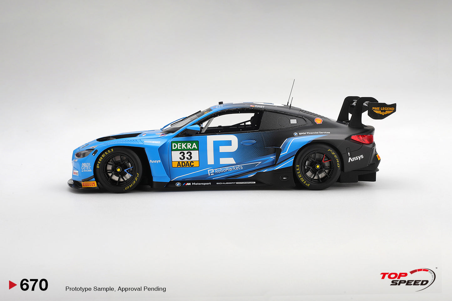 Topspeed BMW M4 GT3 #33 Schubert Motorsport 2025 DTM Zandvoort WINNER 1:18