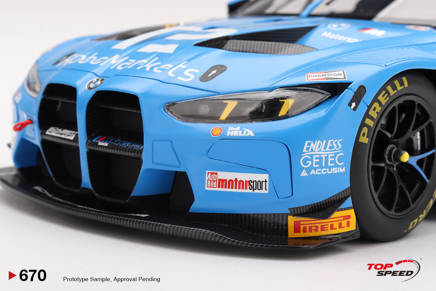 Topspeed BMW M4 GT3 #33 Schubert Motorsport 2025 DTM Zandvoort WINNER 1:18