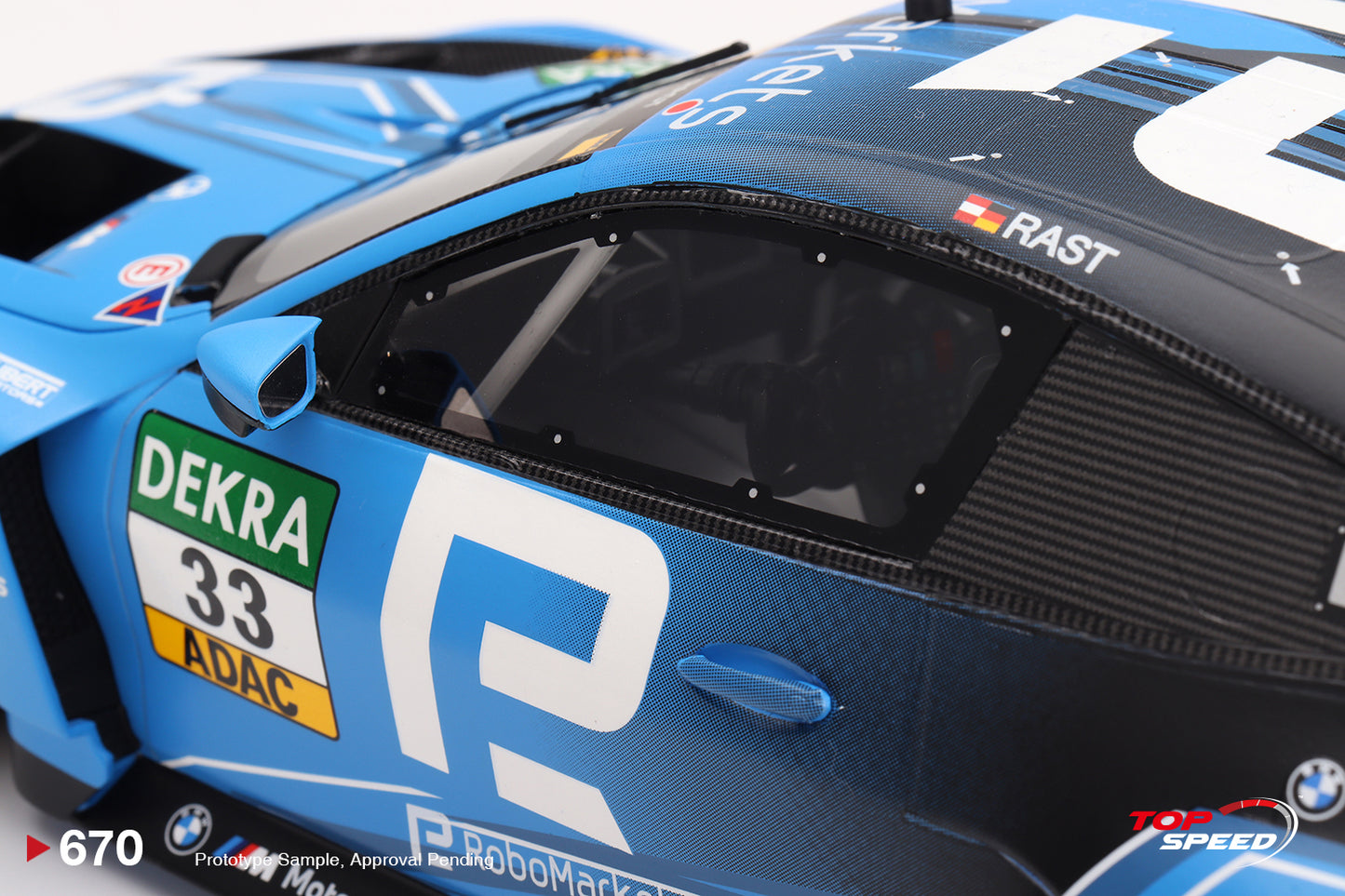 Topspeed BMW M4 GT3 #33 Schubert Motorsport 2025 DTM Zandvoort WINNER 1:18