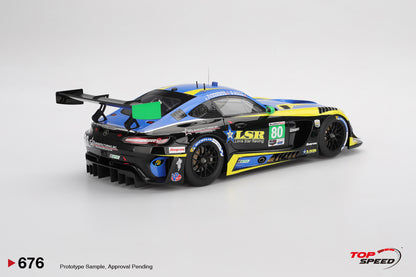 Topspeed Mercedes AMG GT3 EVO #80 Lone Star Racing 2025 Daytona 24Hrs 1:18
