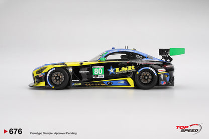Topspeed Mercedes AMG GT3 EVO #80 Lone Star Racing 2025 Daytona 24Hrs 1:18