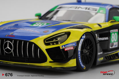 Topspeed Mercedes AMG GT3 EVO #80 Lone Star Racing 2025 Daytona 24Hrs 1:18