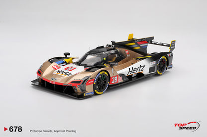 Topspeed Cadillac V-Series.R #38 Cadillac Hertz Team Jota 2025 IMSA Le Mans 24 Hrs 1:18