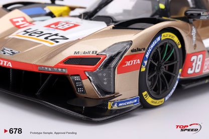 Topspeed Cadillac V-Series.R #38 Cadillac Hertz Team Jota 2025 IMSA Le Mans 24 Hrs 1:18