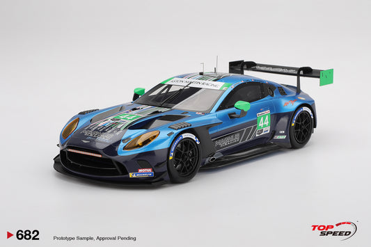 Topspeed Aston Martin Vantage GT3 EVO #44 Magnus Racing 2025 IMSA Daytona 24hrs 1:18