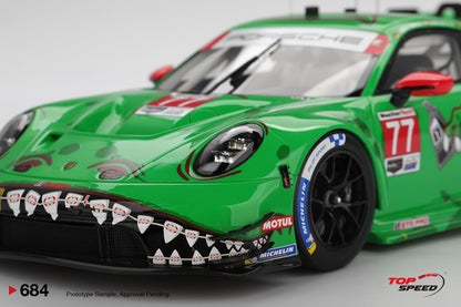 Topspeed Porsche 911 GT3 R (992) #77 Rexy AO Racing IMSA Winner 2025 Sebring 12hrs 1:18