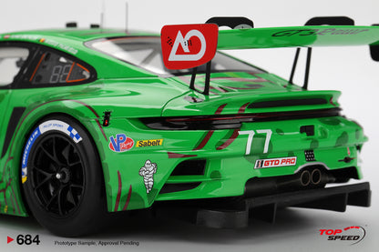 Topspeed Porsche 911 GT3 R (992) #77 Rexy AO Racing IMSA Winner 2025 Sebring 12hrs 1:18