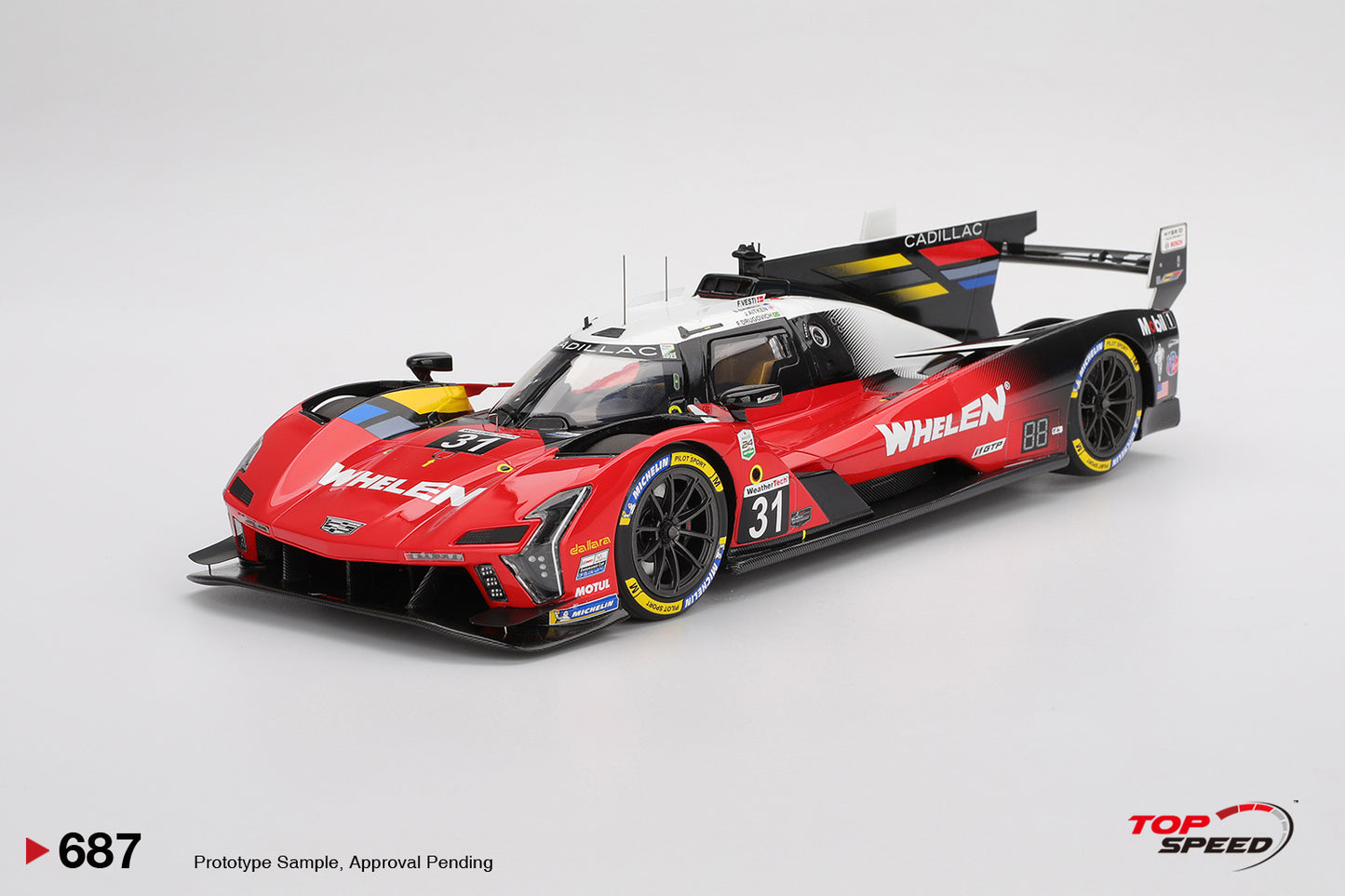 Topspeed Cadillac V-Series.R #31 Whelen Cadillac Racing 2025 IMSA Daytona 24 Hrs 1:18