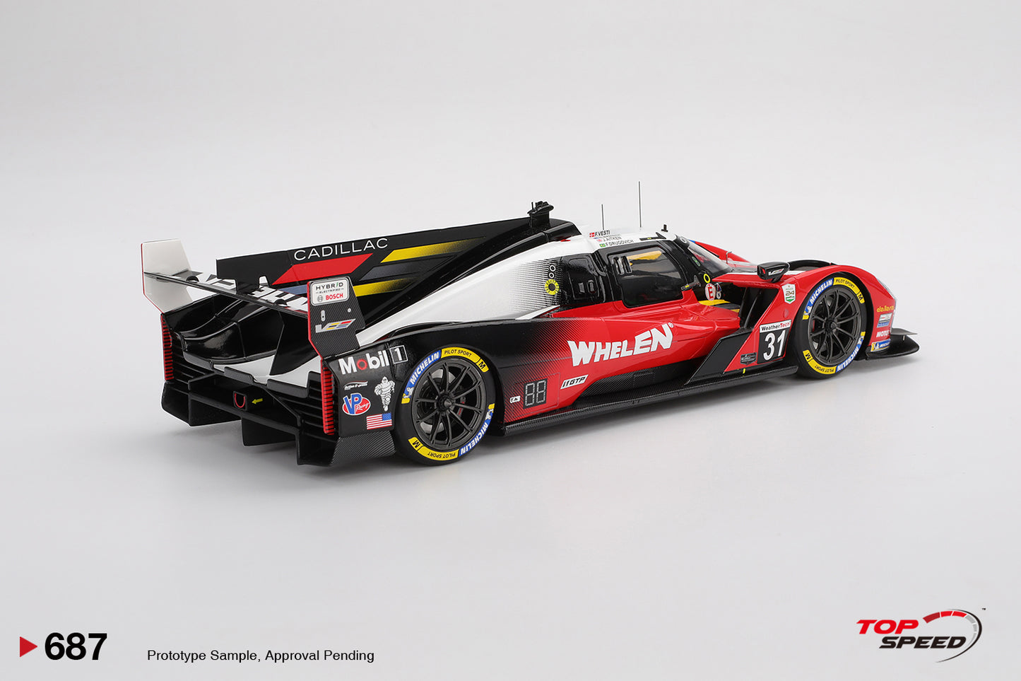 Topspeed Cadillac V-Series.R #31 Whelen Cadillac Racing 2025 IMSA Daytona 24 Hrs 1:18