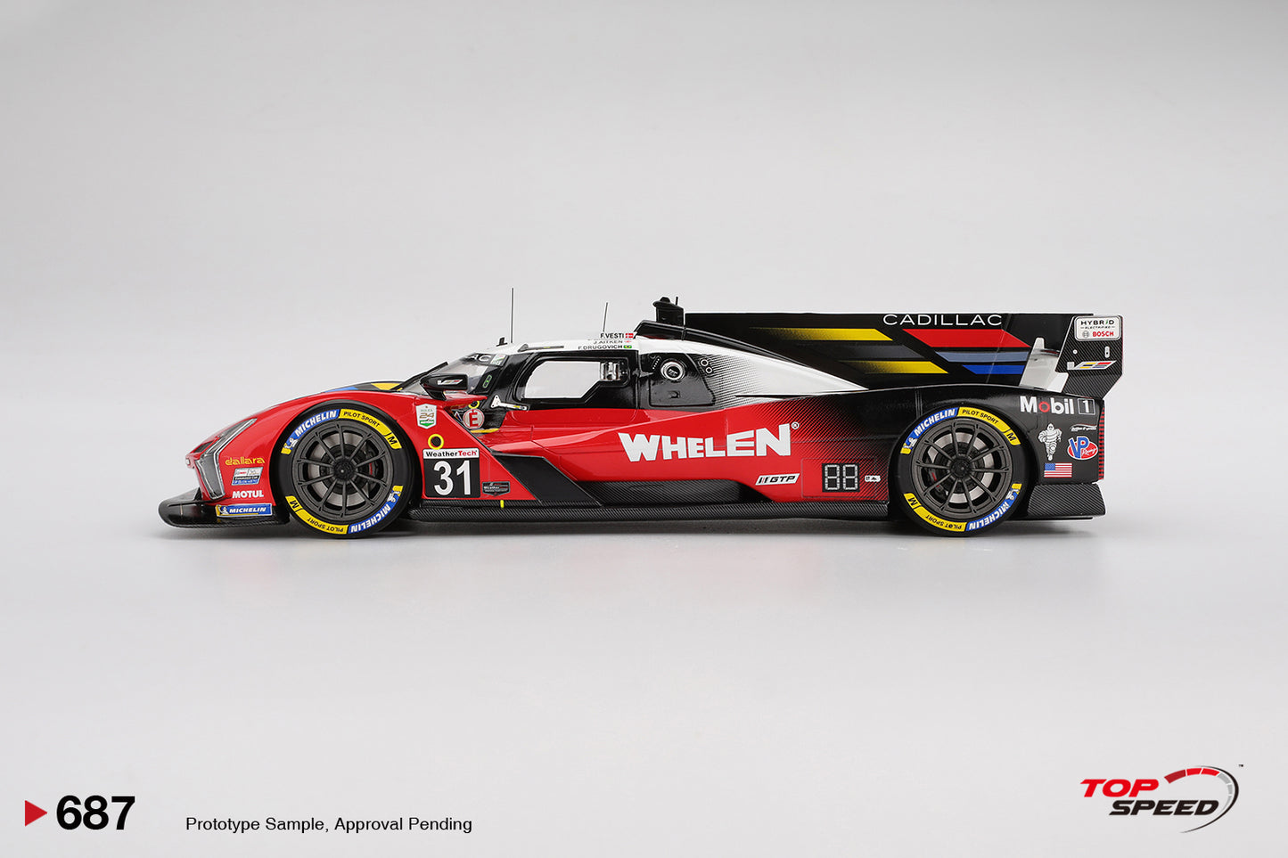 Topspeed Cadillac V-Series.R #31 Whelen Cadillac Racing 2025 IMSA Daytona 24 Hrs 1:18
