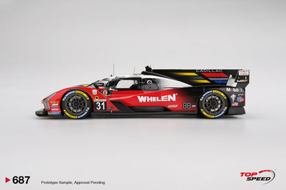 Topspeed Cadillac V-Series.R #31 Whelen Cadillac Racing 2025 IMSA Daytona 24 Hrs 1:18
