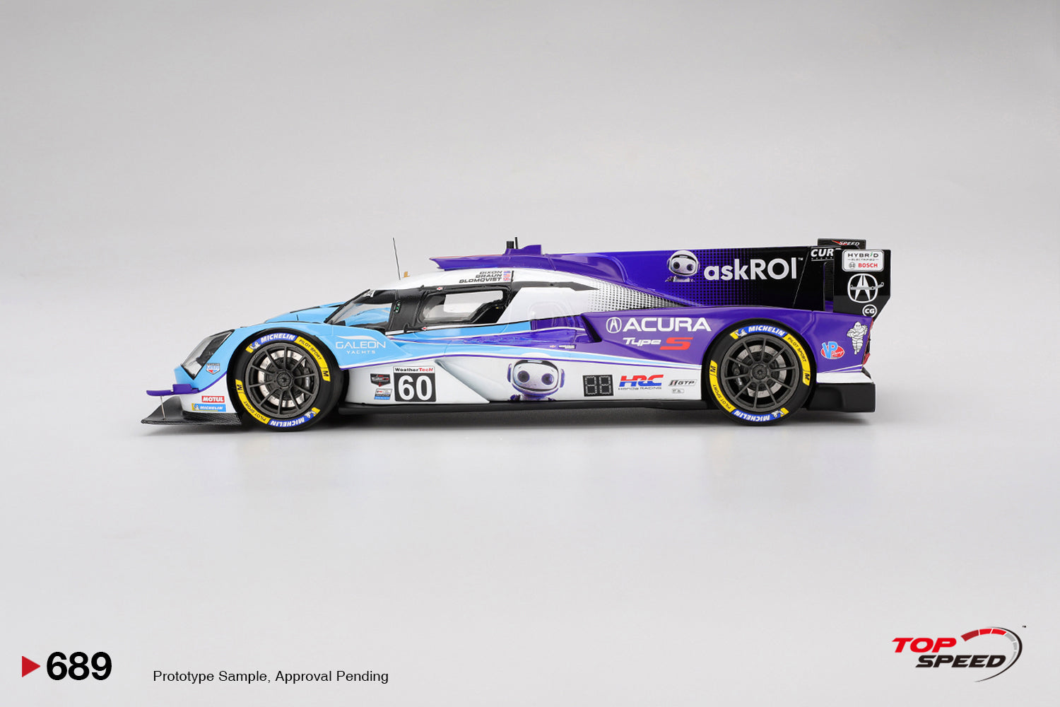 Topspeed Acura ARX-06 #60 Meyer Shank Racing IMSA 10th 2025
