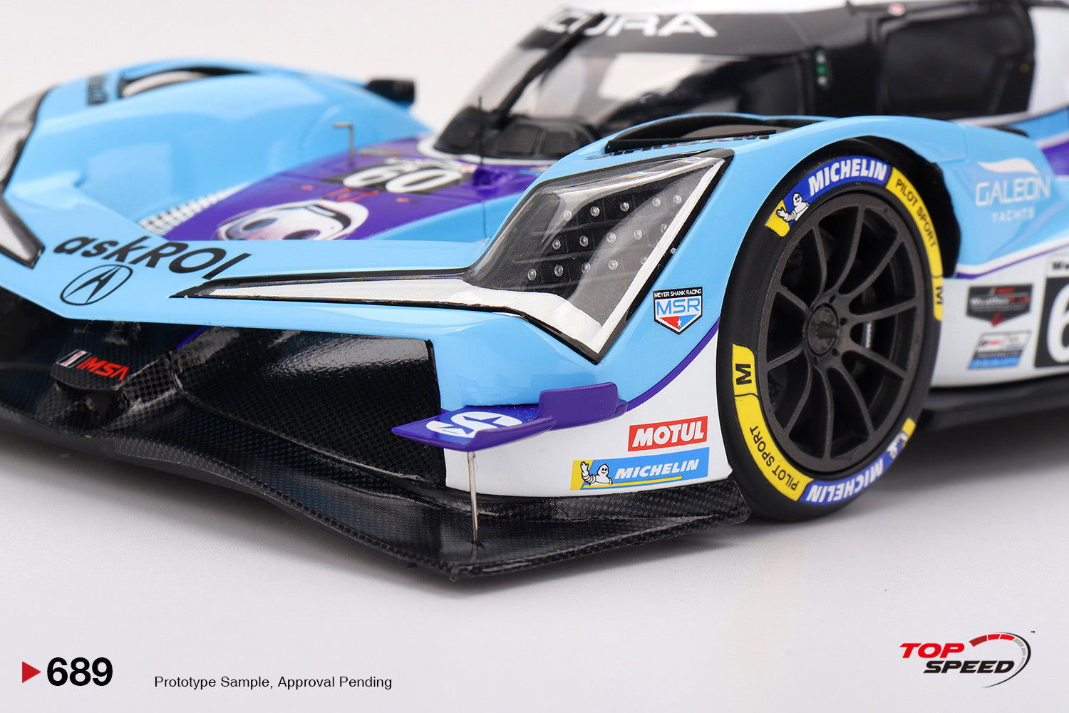 Topspeed Acura ARX-06 #60 Meyer Shank Racing IMSA 10th 2025