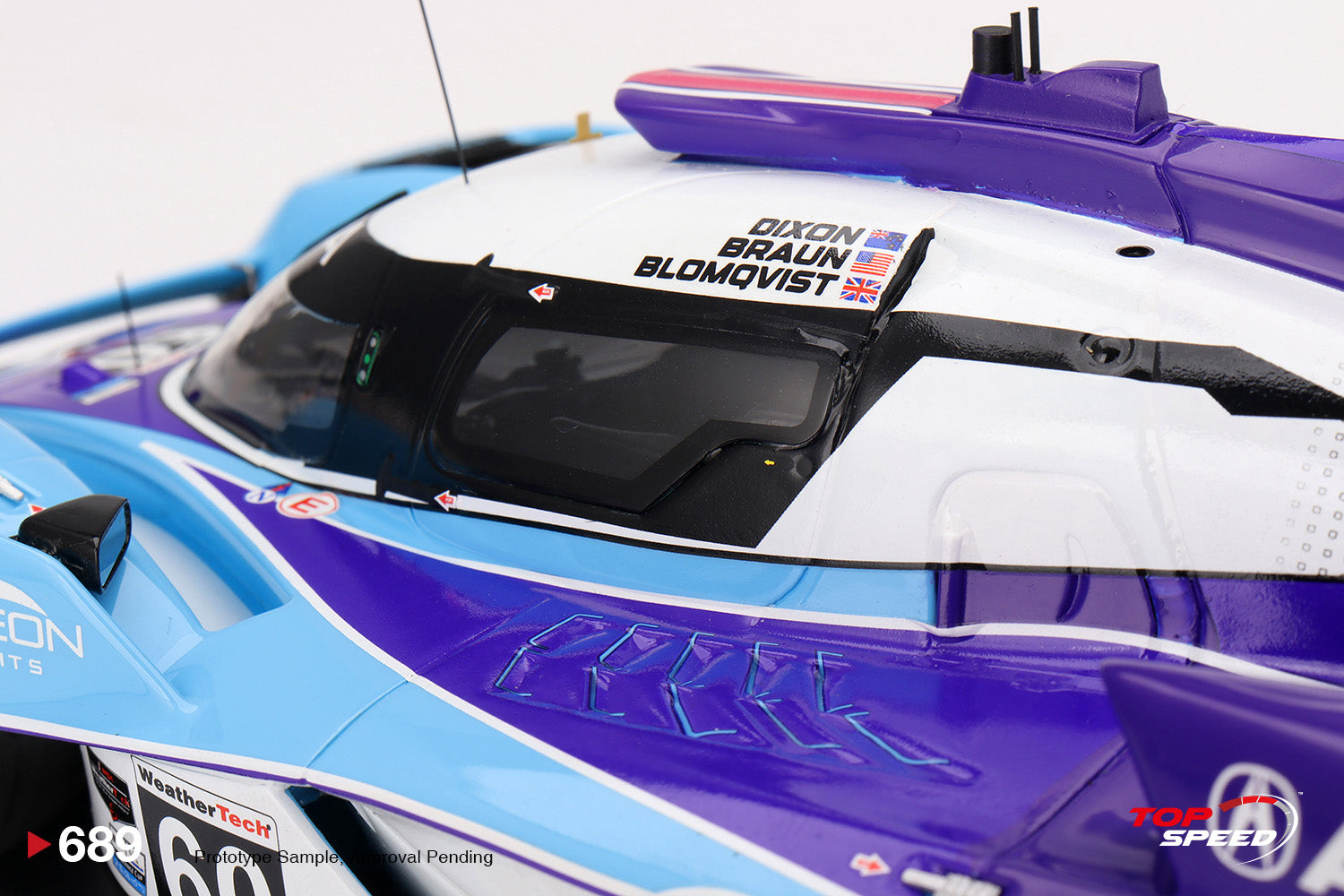 Topspeed Acura ARX-06 #60 Meyer Shank Racing IMSA 10th 2025