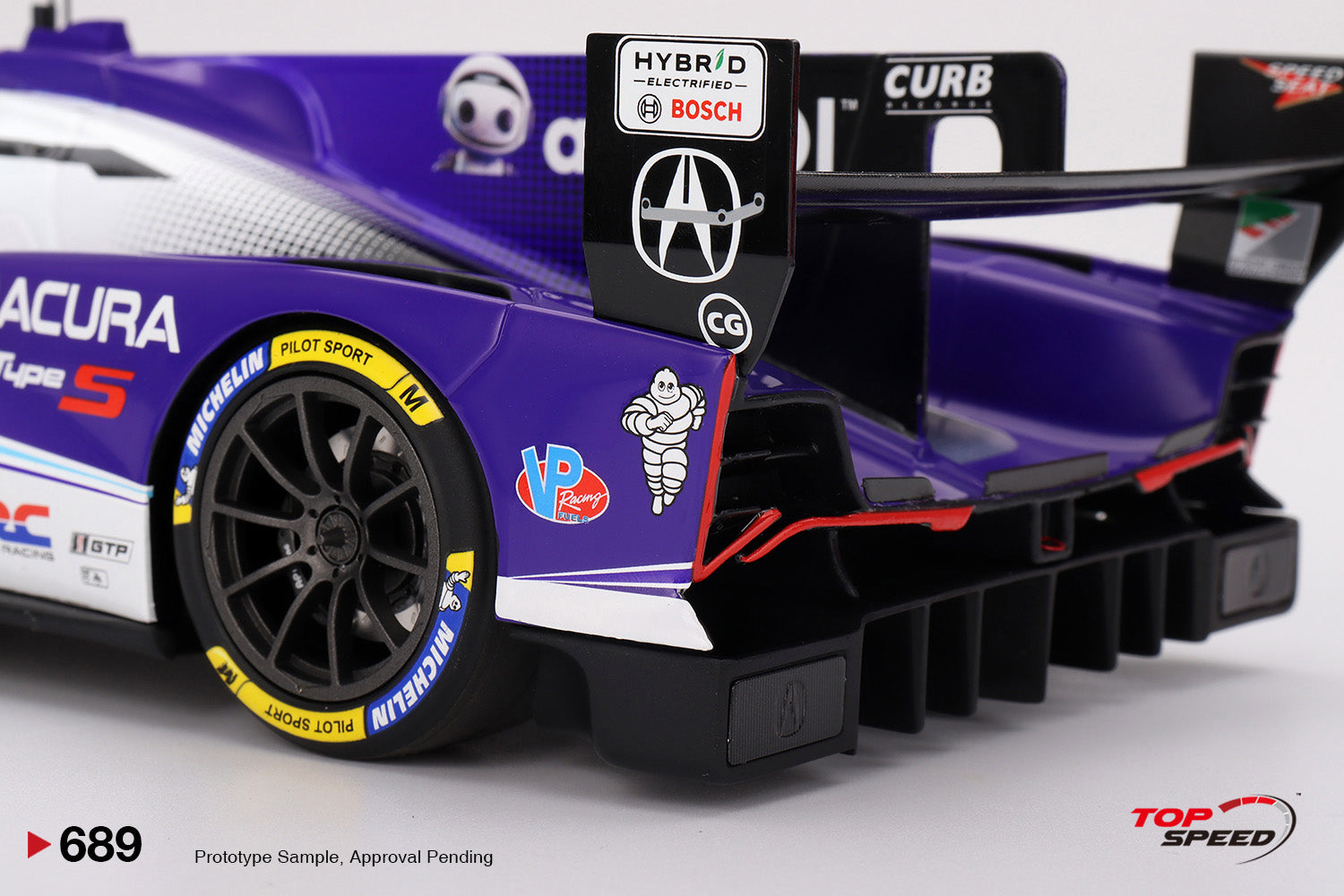 Topspeed Acura ARX-06 #60 Meyer Shank Racing IMSA 10th 2025