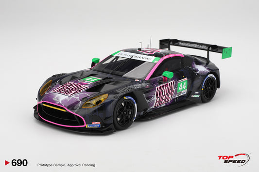 Topspeed Aston Martin Vantage GT3 EVO #44 Magnus Racing 2025 IMSA Watkins Glen 6hr 1:18