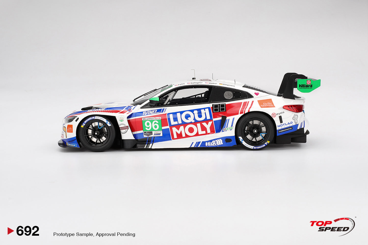 Topspeed BMW M4 GT3 #96 Turner Motorsport IMSA 2025 IMSA Daytona