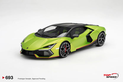Topspeed Lamborghini Revuelto Verde Citrea (Matte Green) 1:18