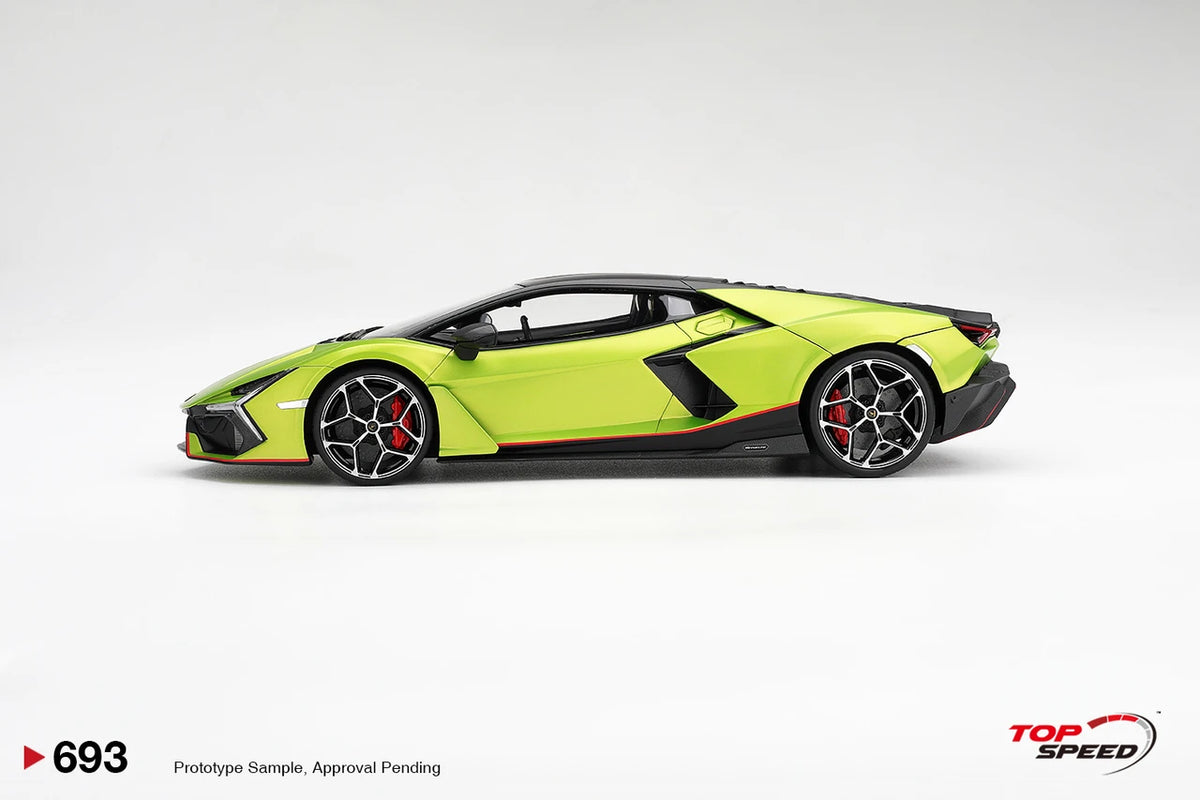Topspeed Lamborghini Revuelto Verde Citrea (Matte Green) 1:18