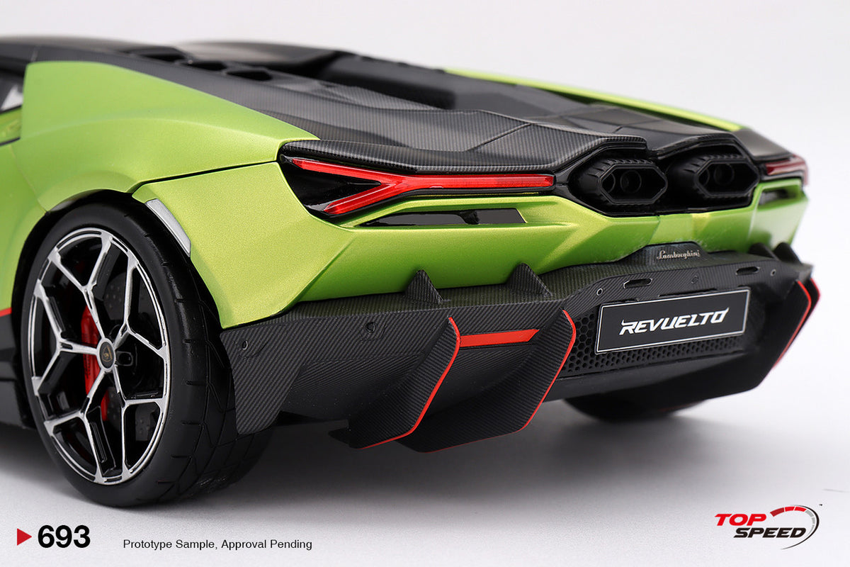 Topspeed Lamborghini Revuelto Verde Citrea (Matte Green) 1:18