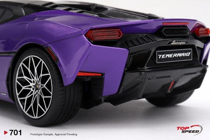 Topspeed Lamborghini Temerario Viola Pasifae (Purple) 1:18