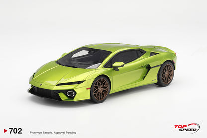 Topspeed Lamborghini Temerario Verde Citrea (Citrus Green) 1:18