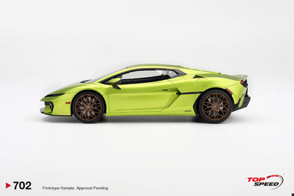 Topspeed Lamborghini Temerario Verde Citrea (Citrus Green) 1:18