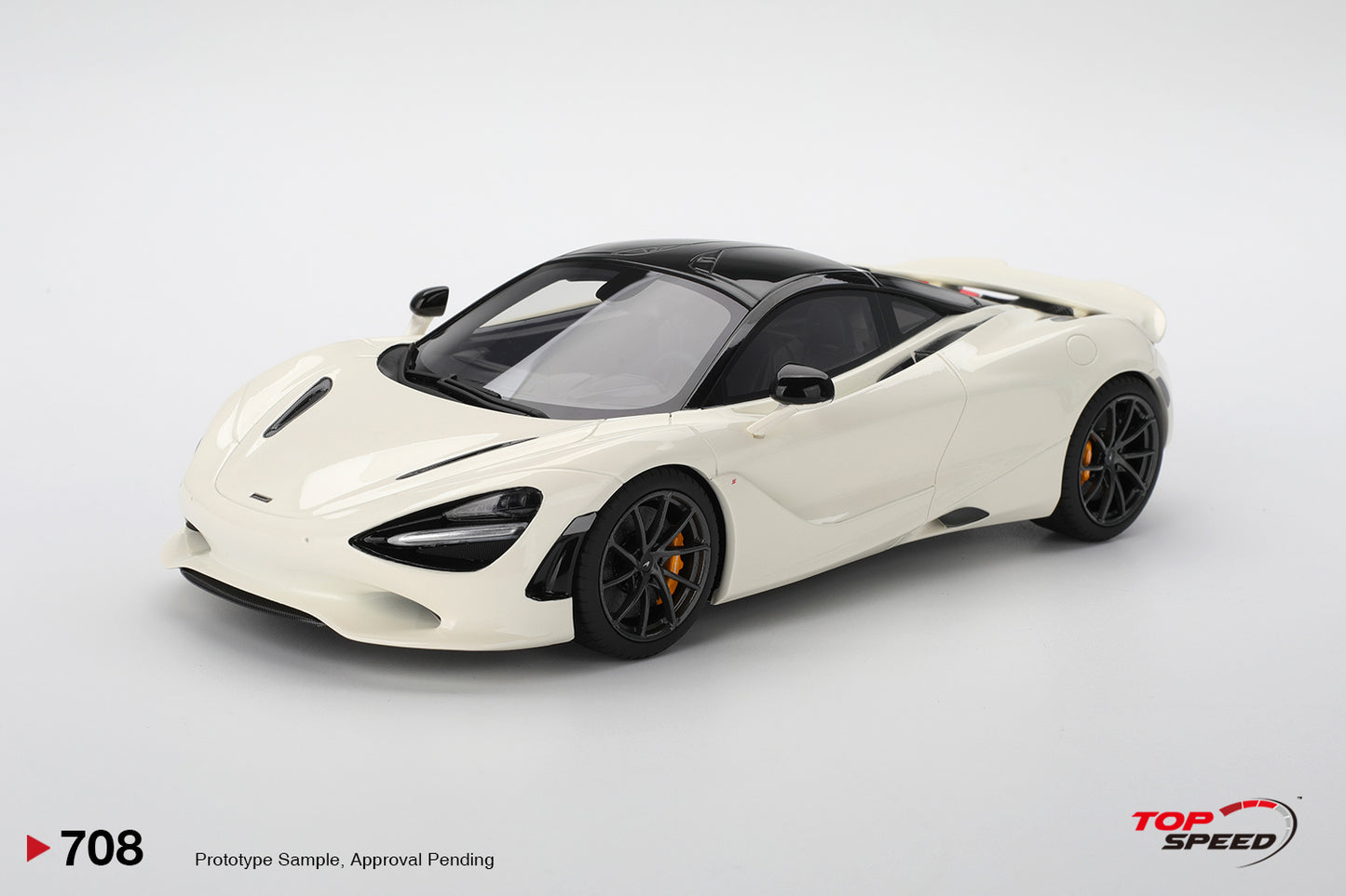 Topspeed 2023 Mclaren 750S Base White 1:18