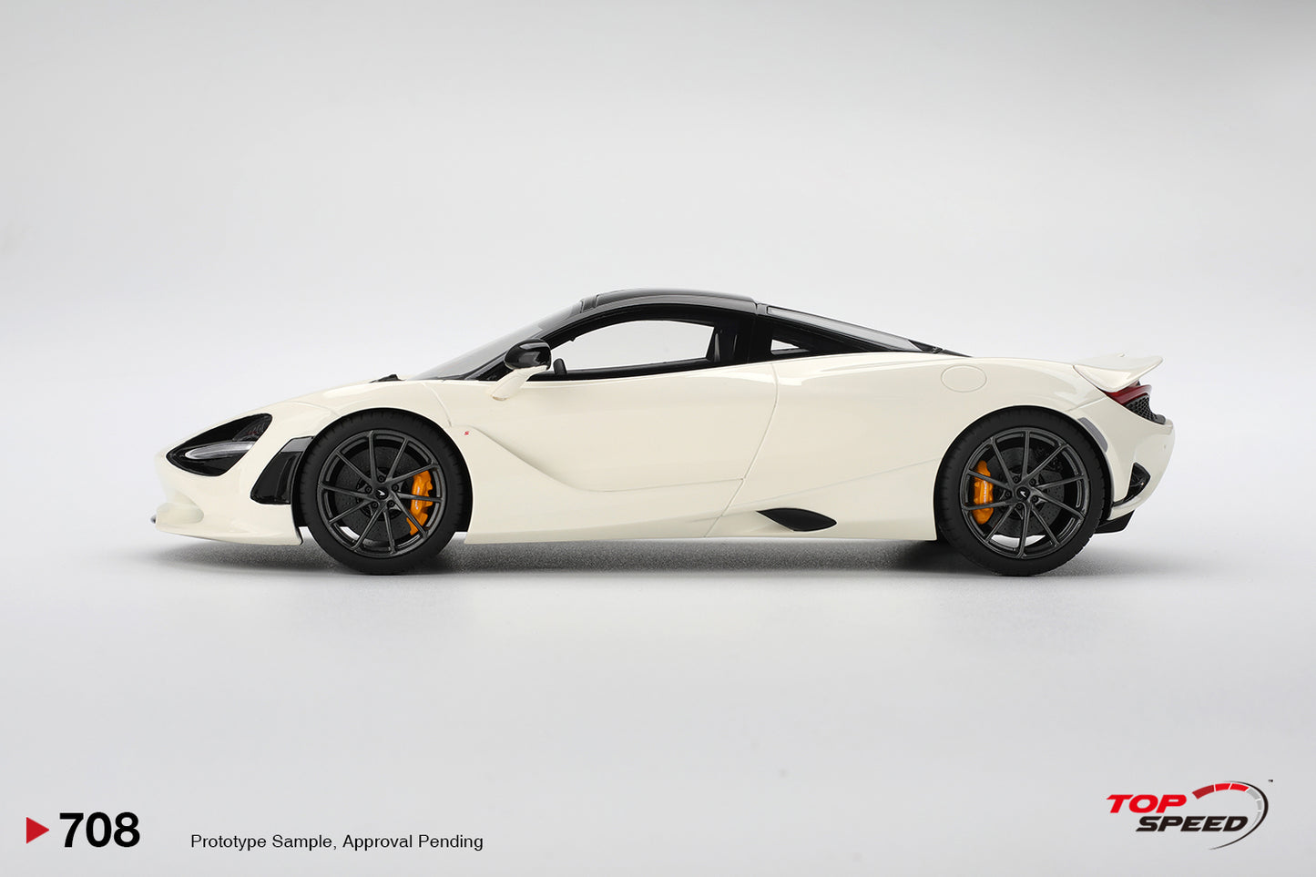 Topspeed 2023 Mclaren 750S Base White 1:18