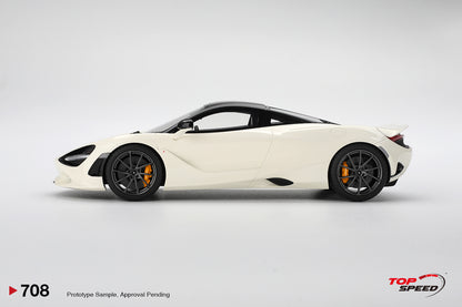 Topspeed 2023 Mclaren 750S Base White 1:18