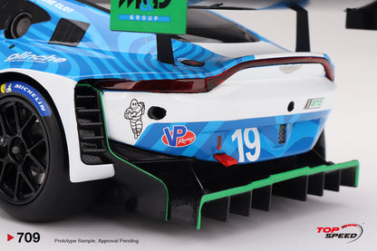 Topspeed Aston Martin Vantage GT3 EVO #19 van der Steur Racing 2025 IMSA Daytona 24hrs 1:18