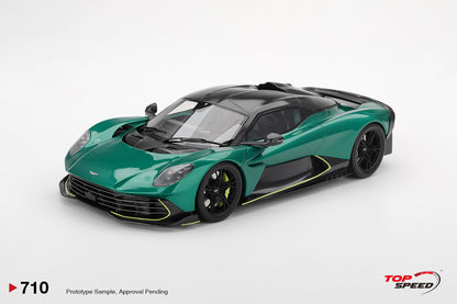 Topspeed Aston Martin Valhalla Podium Green 1:18