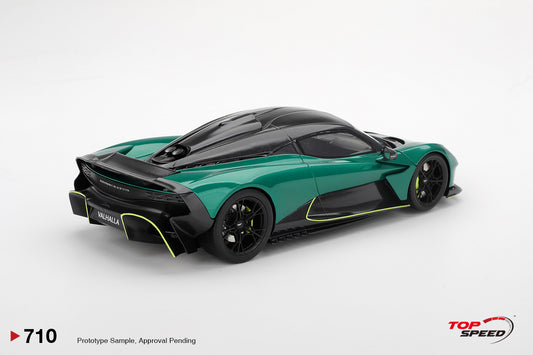 Topspeed Aston Martin Valhalla Podium Green 1:18