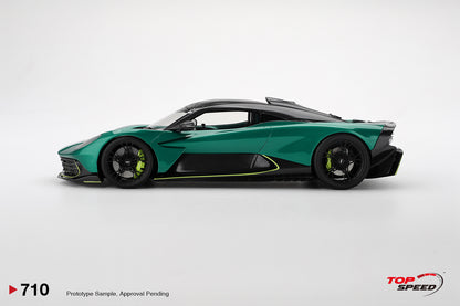 Topspeed Aston Martin Valhalla Podium Green 1:18