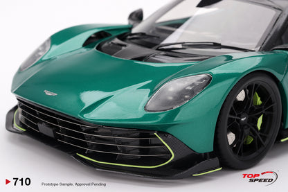 Topspeed Aston Martin Valhalla Podium Green 1:18