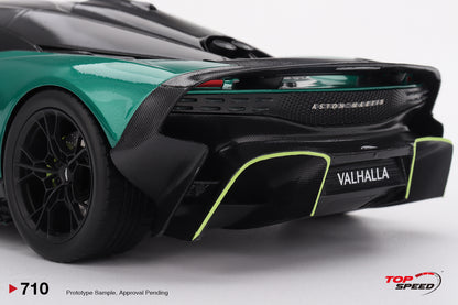 Topspeed Aston Martin Valhalla Podium Green 1:18