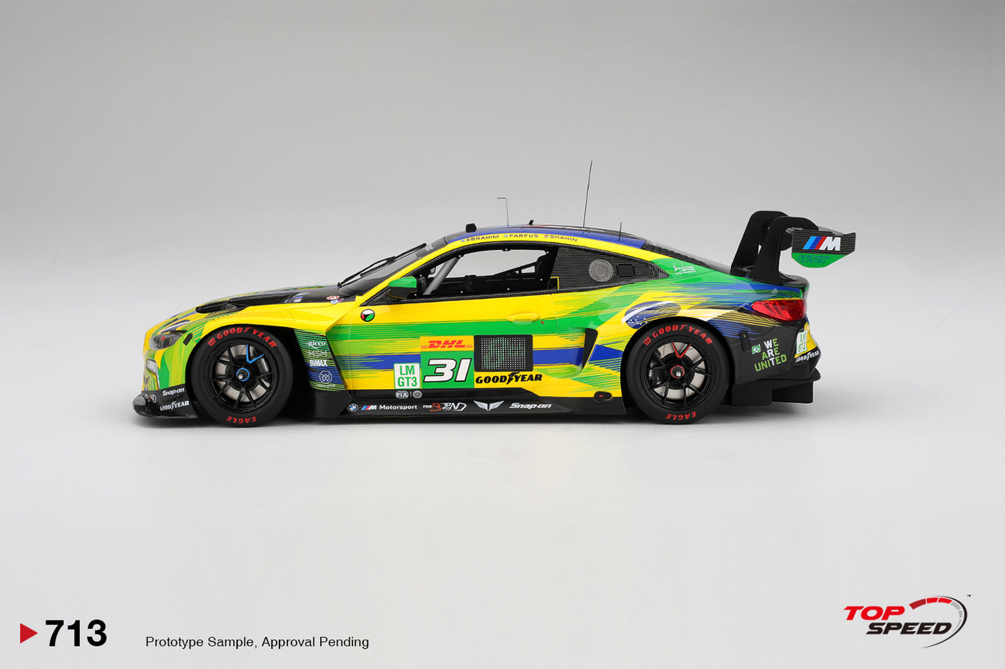 Topspeed BMW M4 GT3 #31 BMW The Bend Team WRT 2025 WEC Sao Paulo 6hrs 1:18
