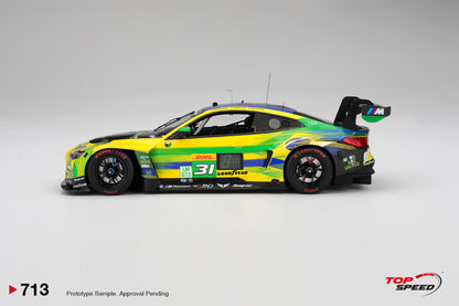 Topspeed BMW M4 GT3 #31 BMW The Bend Team WRT 2025 WEC Sao Paulo 6hrs 1:18