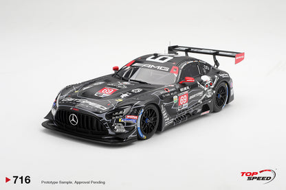 Topspeed Mercedes AMG GT3 EVO #69 GetSpeed 2026 Daytona 24Hrs 1:18