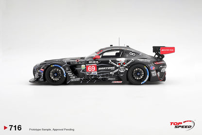Topspeed Mercedes AMG GT3 EVO #69 GetSpeed 2026 Daytona 24Hrs 1:18