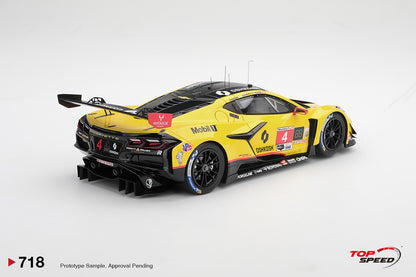 Topspeed Chevrolet Corvette C8 Z06 GT3.R #4 Corvette Racing by Pratt Miller Motorsports 2025 IMSA 24hrs of Daytona 1:18