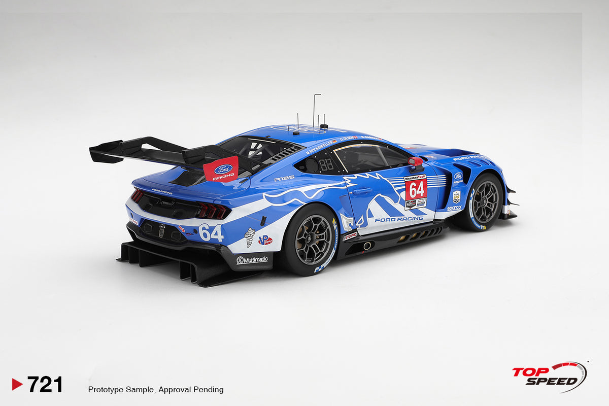 Topspeed Ford Mustang GT3 #64 Ford Racing 2026 IMSA Daytona 24hrs 1:18