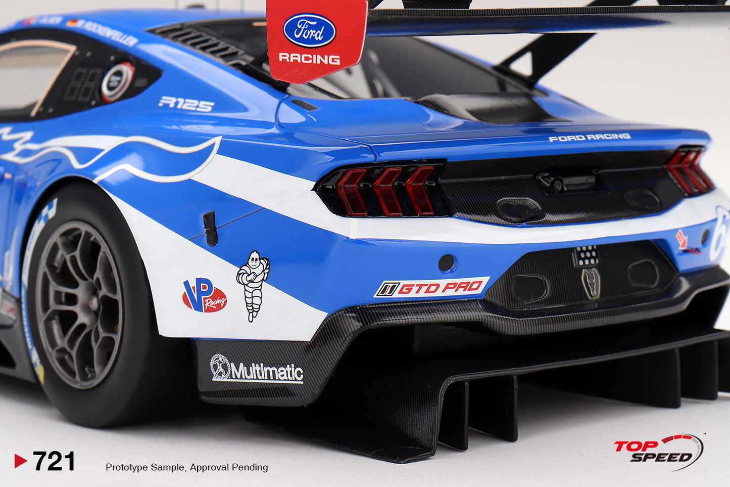 Topspeed Ford Mustang GT3 #64 Ford Racing 2026 IMSA Daytona 24hrs 1:18